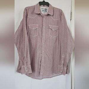 Wrangler 20X Competition Advanced Comfort Long Sleeve Western Pearl Snap Shirt